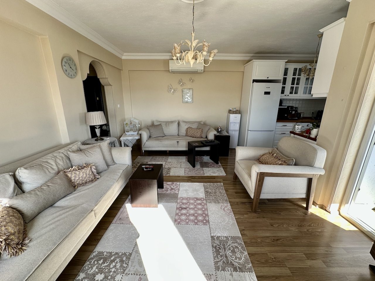 Bodrum Turgutreis'te Deniz Manzaralı Tertemiz 3+1 Daire