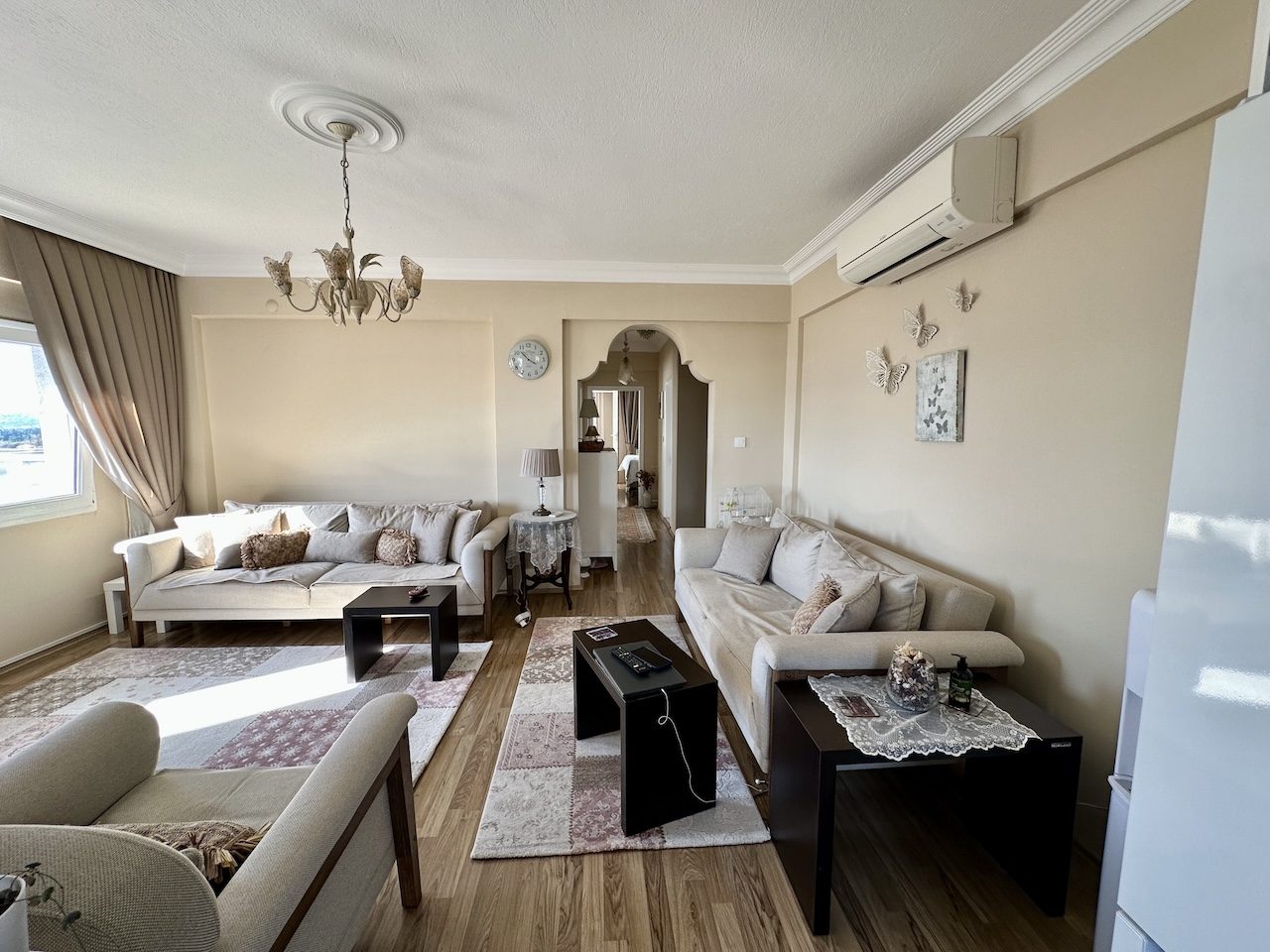 Bodrum Turgutreis'te Deniz Manzaralı Tertemiz 3+1 Daire