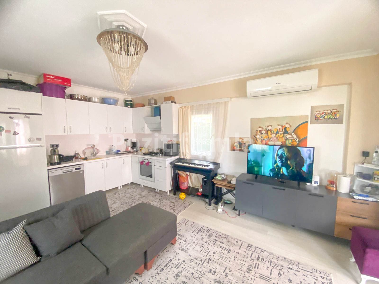 Turgutreis Merkezde Geniş Bahçeli Masrafsız 3+1 Daire