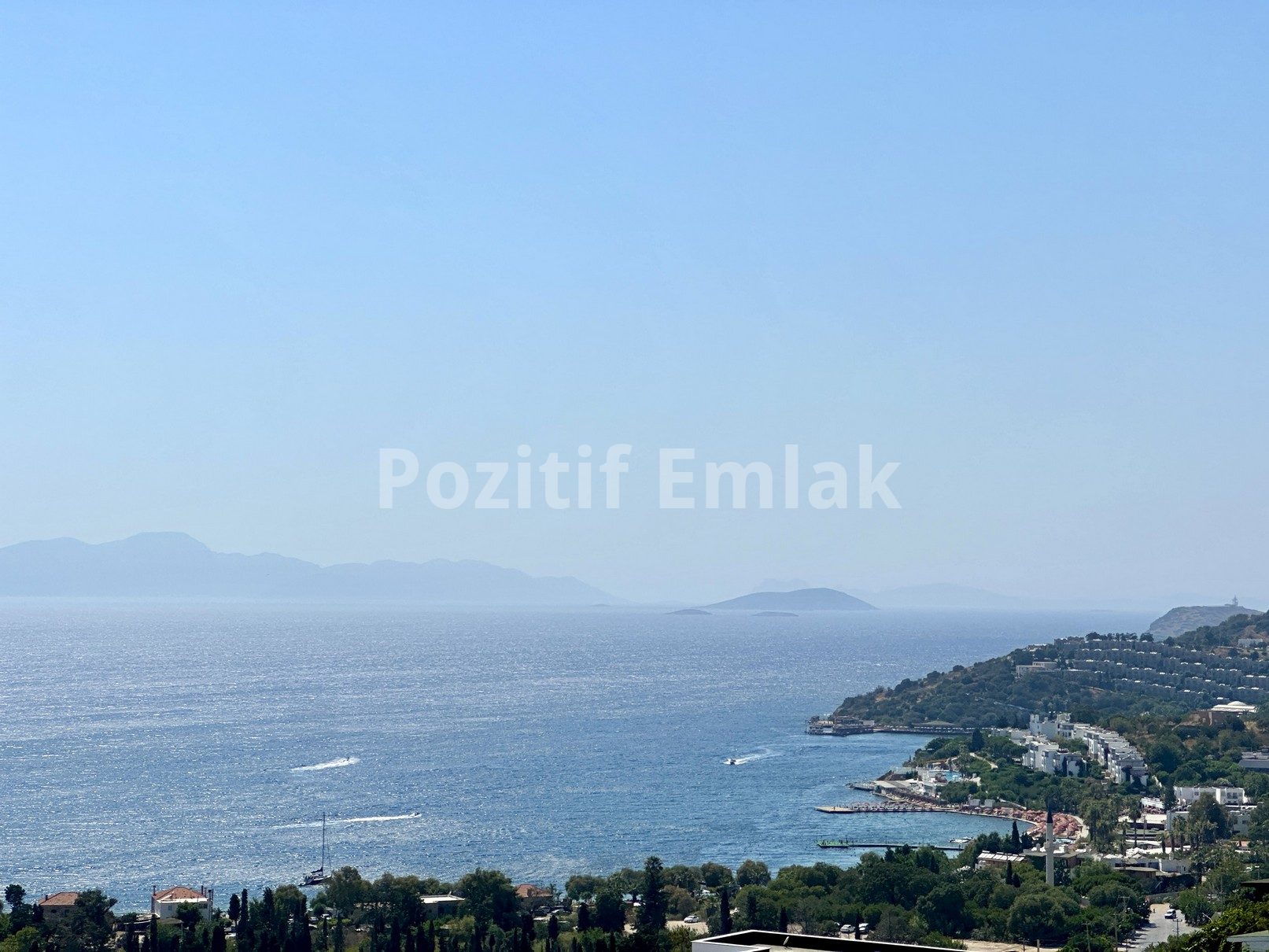 Bodrum Kadıkalesi'nde Harika Manzaralı Özel Havuzlu Villa