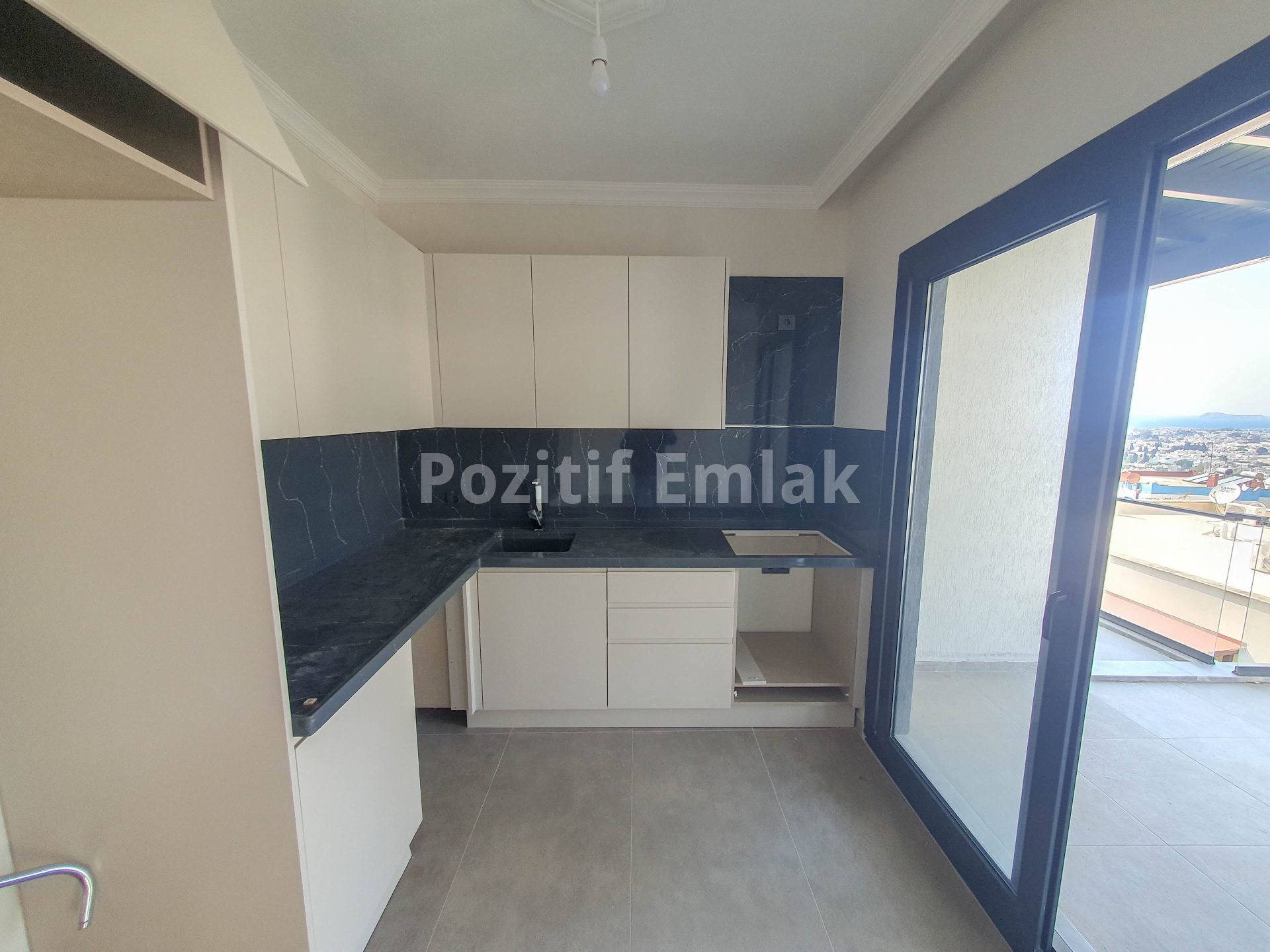Turgutreis Karabağ'da Deniz Manzaralı 2+1 Dubleks