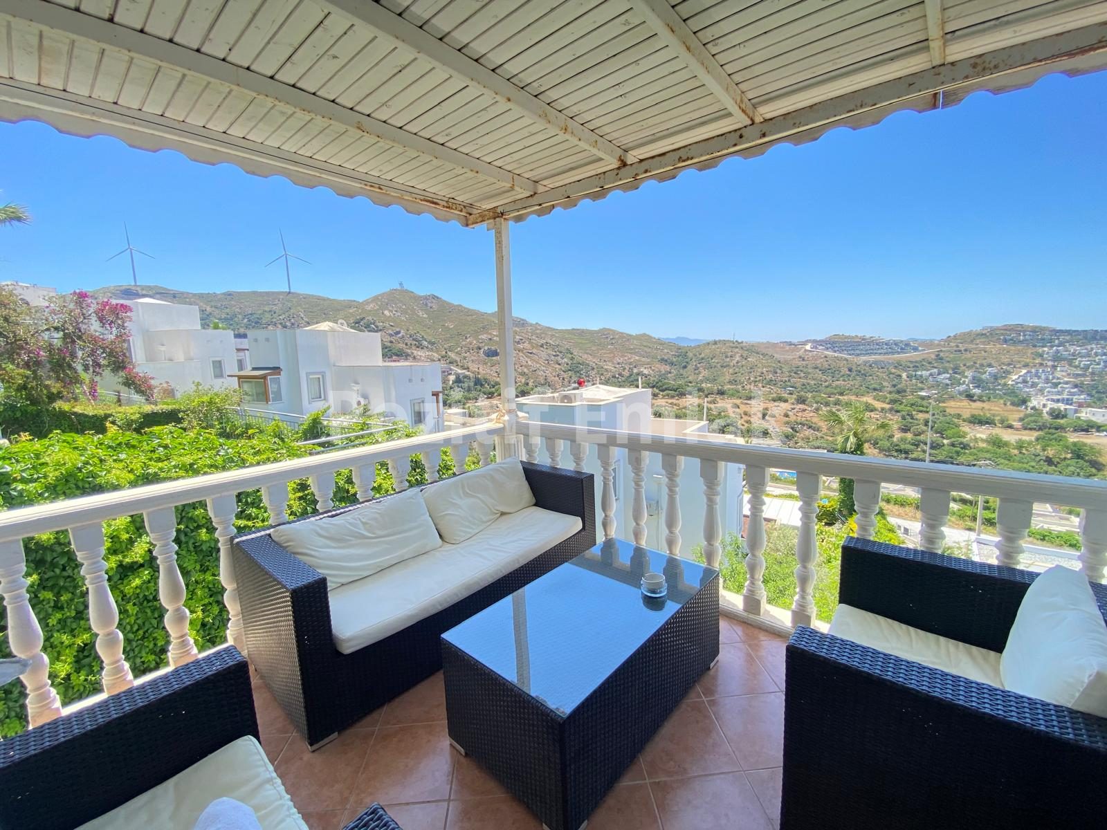 Bodrum Yalıkavak'ta Deniz Manzaralı Daire