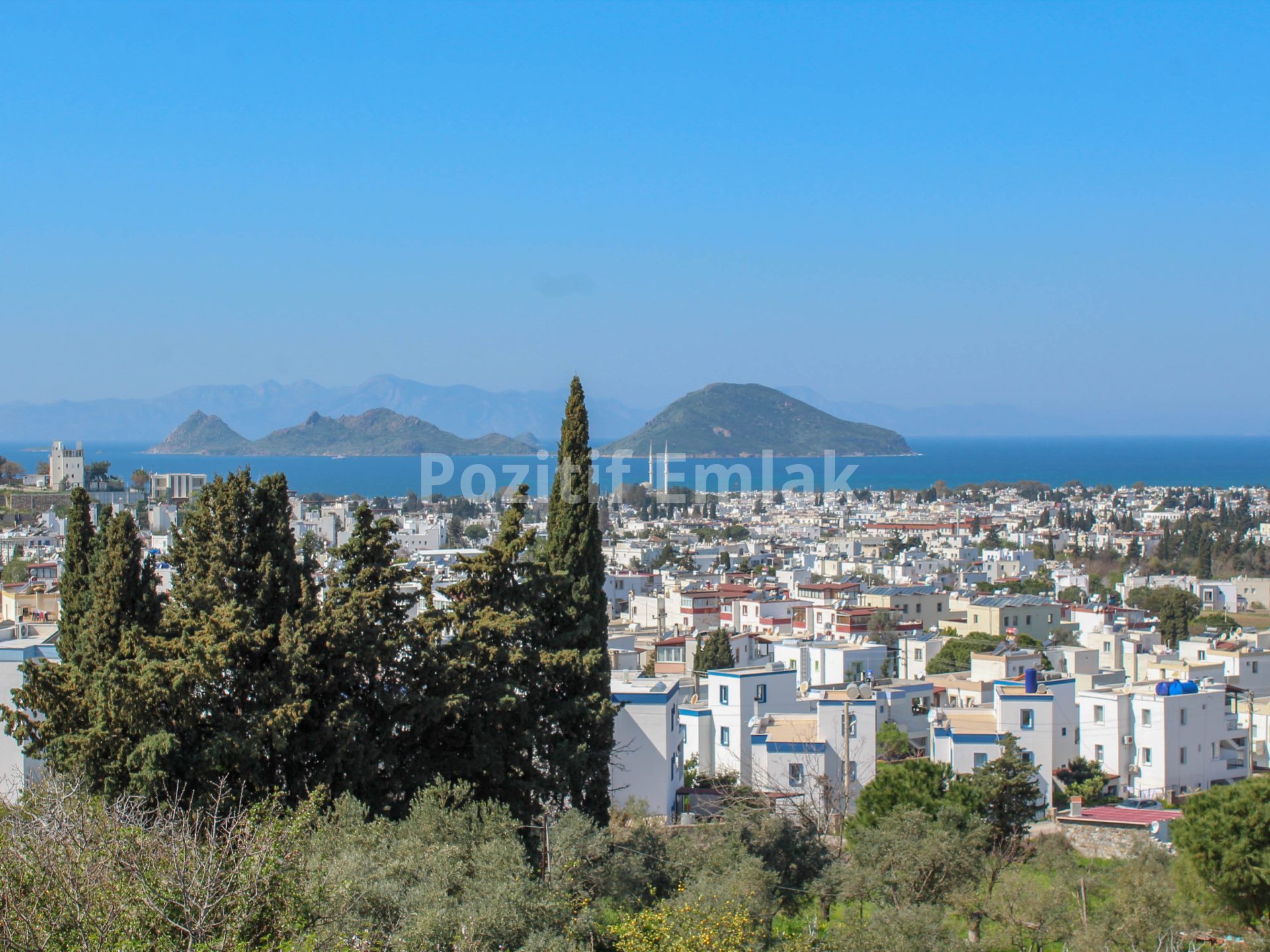 Turgutreis Karabağ'da Elit Site içinde Deniz Manzaralı 3+1